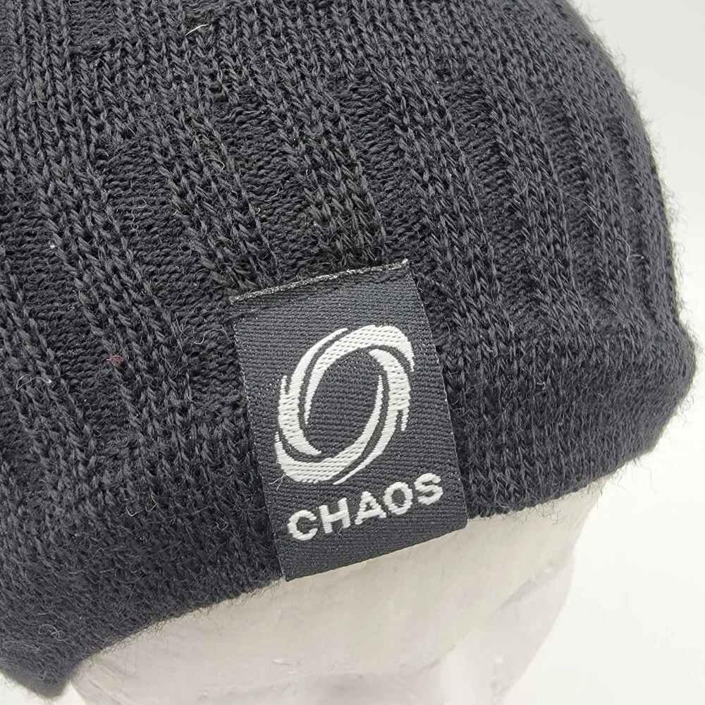 Chaos Peterson Snow Hat‎ Black One Size Winter Ski Skiing Outdoor